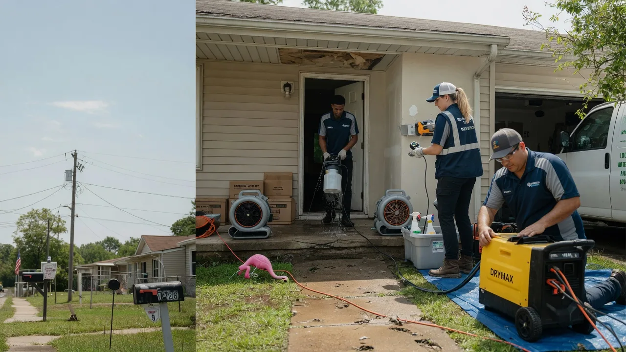 Storm Damage Water Removal in Webster Springs, WV near me